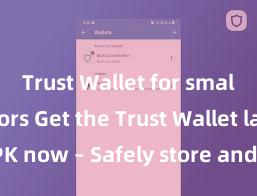 Trust Wallet for small investors Get the Trust Wallet latest APK now – Safely store and manage your cryptocurrencies with ease